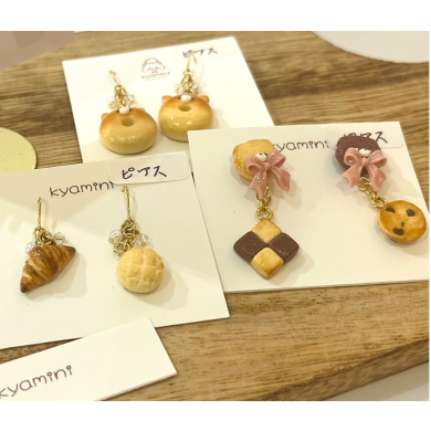 🥯期間限定ミニチュアフードアクセサリーのご紹介🍓