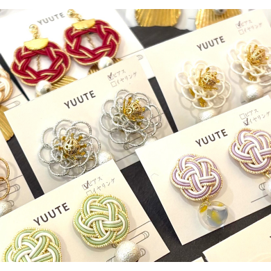 結婚式やお祝いにぴったりな水引アクセ✨