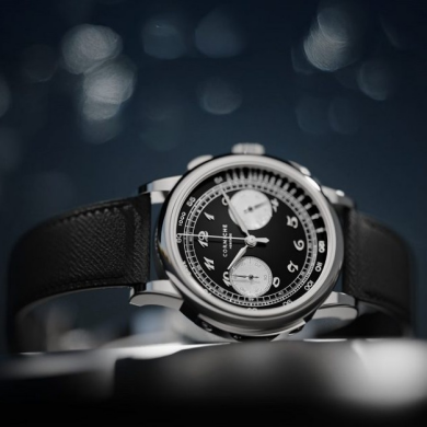  限定モデル【CORNICHE】Noir Blanc Chronograph