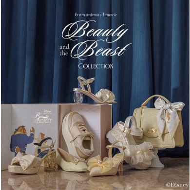 【RANDA（ランダ）】ディズニー・アニメーション映画『美女と野獣』 こだわりのディテールを詰め込んだアイテムが7型登場！ 〈3月6日（金）発売予定〉