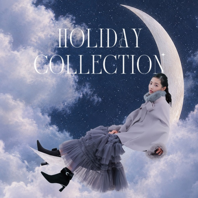 【RANDA(ランダ)】夜空に瞬く月と星のきらめきを纏って “HOLIDAY COLLECTION” 〈10月30日(金)発売予定〉