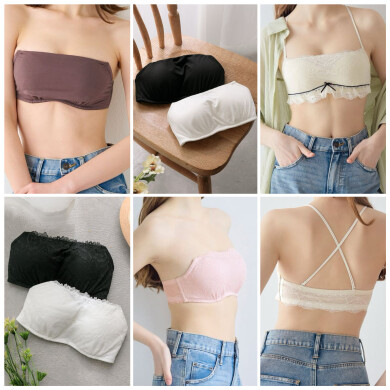 オフショルと相性抜群‼️【チューブトップ】