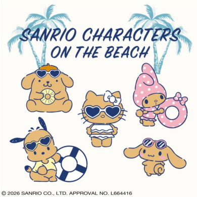 サンリオキャラクターズ 6/8(月)発売🏖☀️