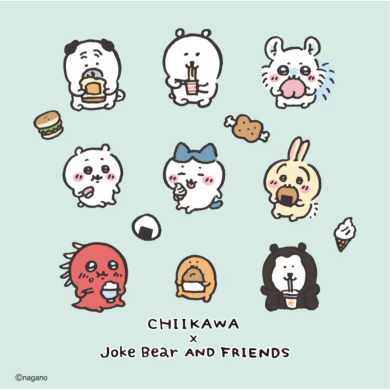 ちいかわ×ナガノのくまUT発売