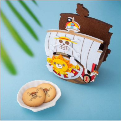 【新商品】「ONE PIECEの日」を記念してお菓子入り麦わらの一味のブリキ缶とサニー号のフェルトボックスが登場！