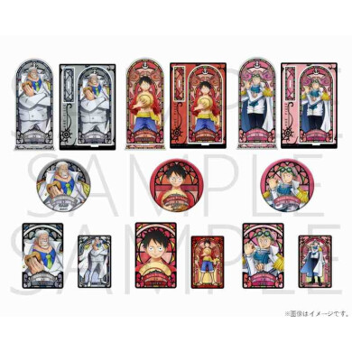 【バースデー新商品】5月はガープ、ルフィ、コビーが登場！