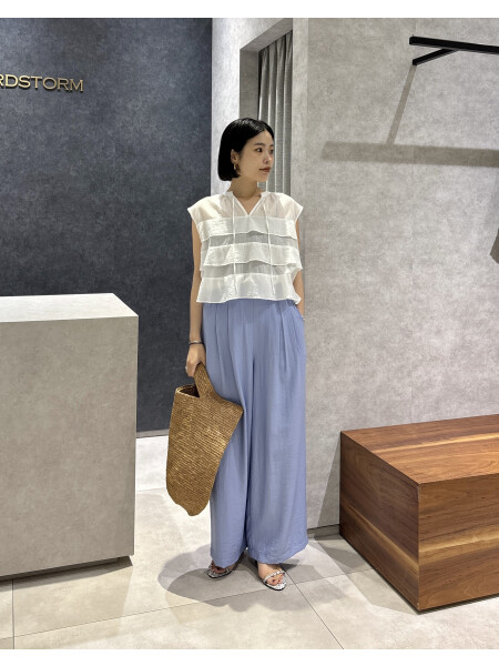 夏にぴったりな清涼感パンツ🌻✨