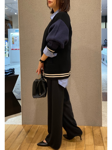 スタジャンを大人っぽく♪