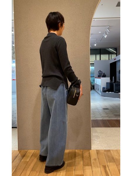 スッキリリブニット