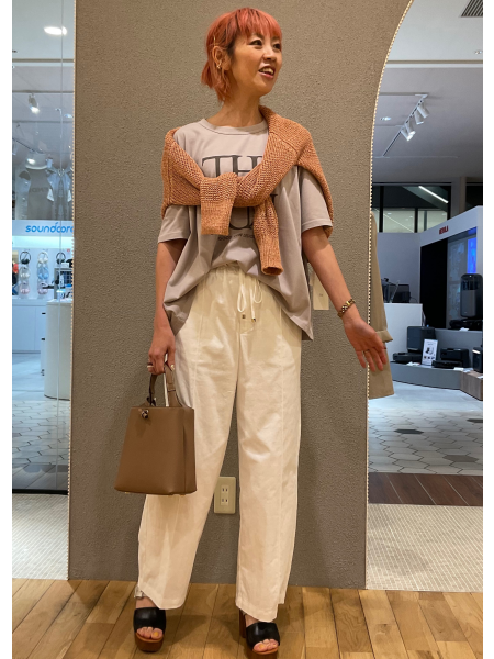 そろそろTシャツコーデ