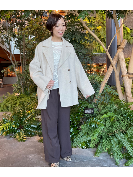 軽くてキレイなコート